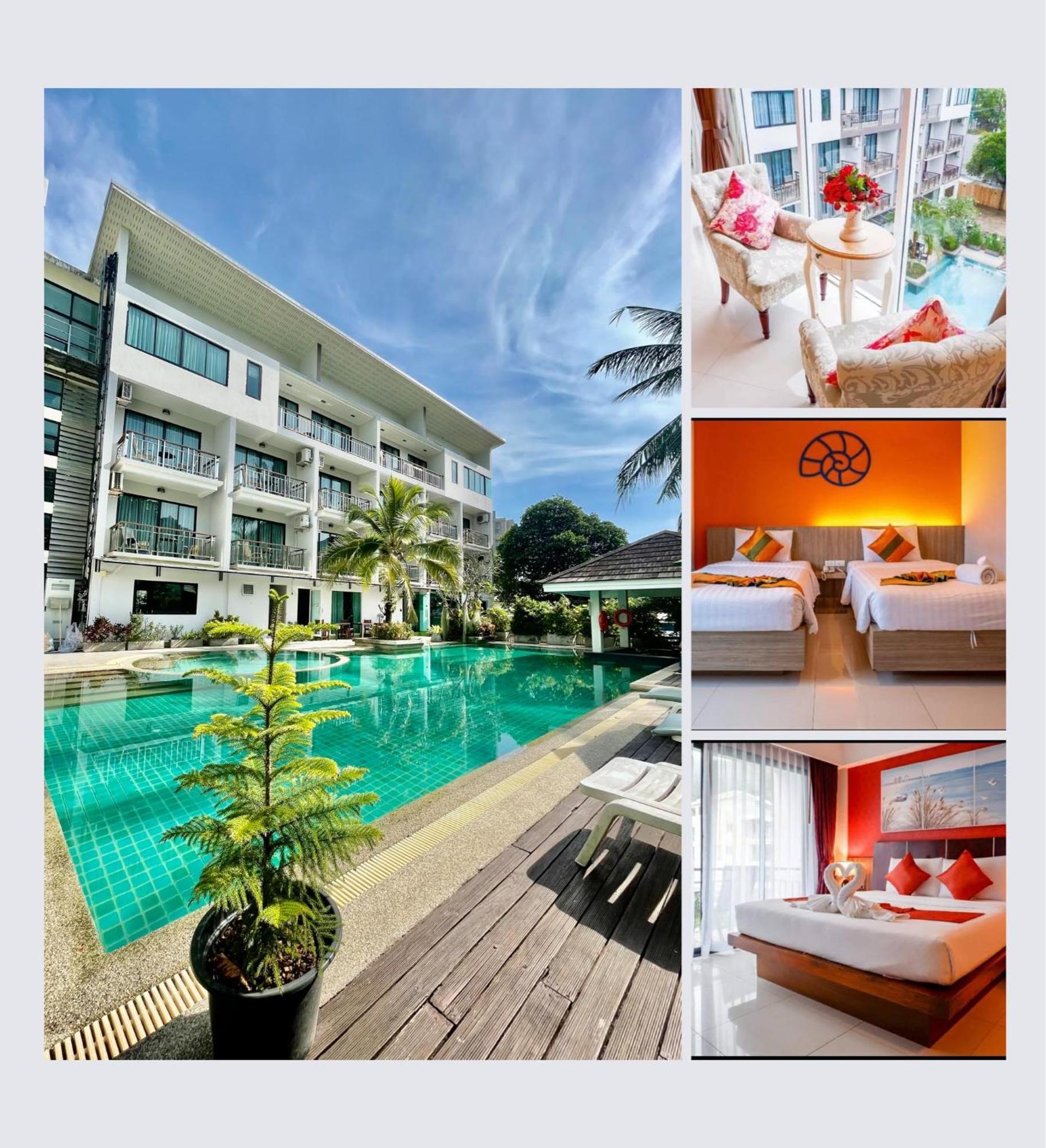 Dipantai Boutique Beach Resort Patong Exteriör bild